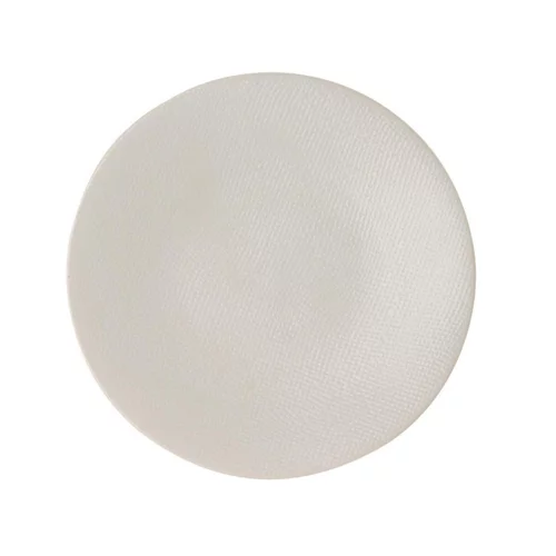 Une sélection pensée pour l’extérieur:Assiette à dessert Vesuvio blanche en grès Ø 20,5 cm