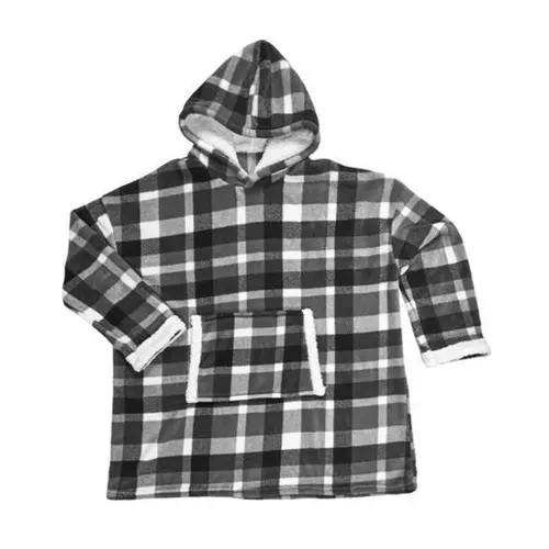 Pour aménager vos extérieurs:Sweat plaid à carreaux en polyester - Taille unique