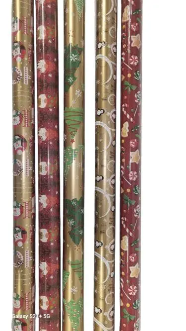Idée pratique:Papier cadeau multicolore enfants en rouleau - 70 cm x 2 m