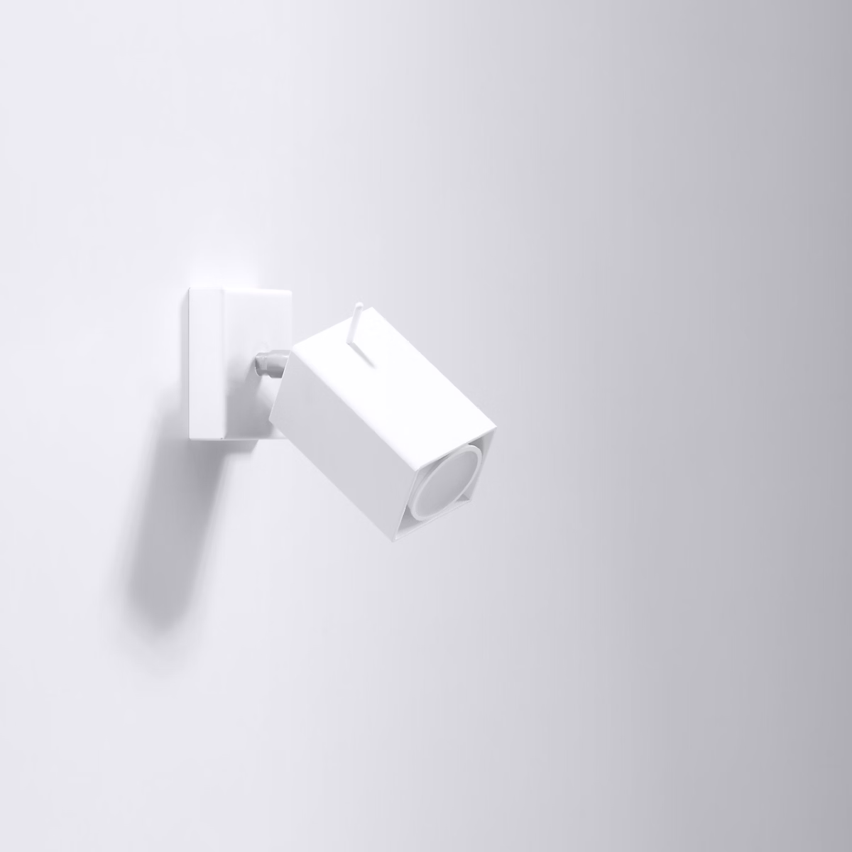 Applique en acier 1 ampoule 4000K – 8 × 16 × 8cm Sollux