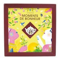 Jardin confort：Coffret de thé bio Moments de Bonheur Englishtea - 32 sachets