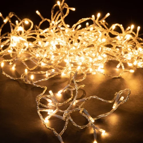 Sélection nature:Guirlande lumineuse LED à lumière animée blanc chaud sur secteur - 16 m