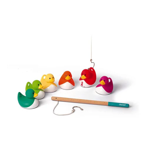 Pour vos espaces verts：Ducky pêche à la ligne 8x6,5x6,5 cm 2-5 ans