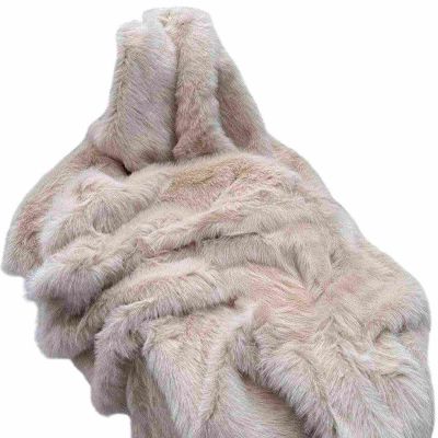 Jeté de canapé en polyester 200 x 150 cm Lolita (Beige)