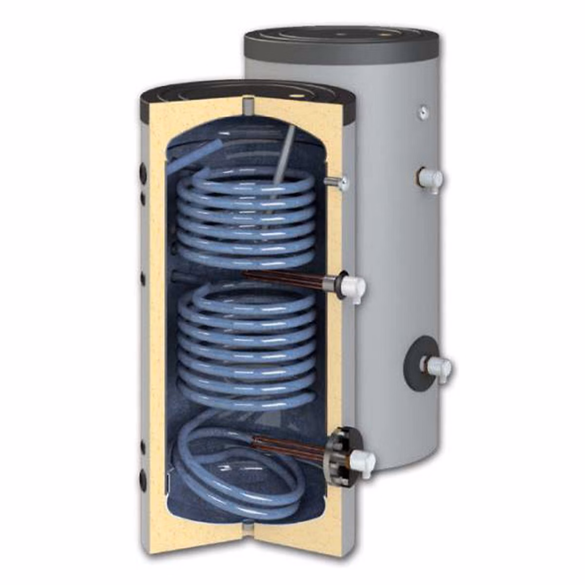 Chauffe-eau – Ballon Sanitaire 2 Serpentins Sannover 500 L