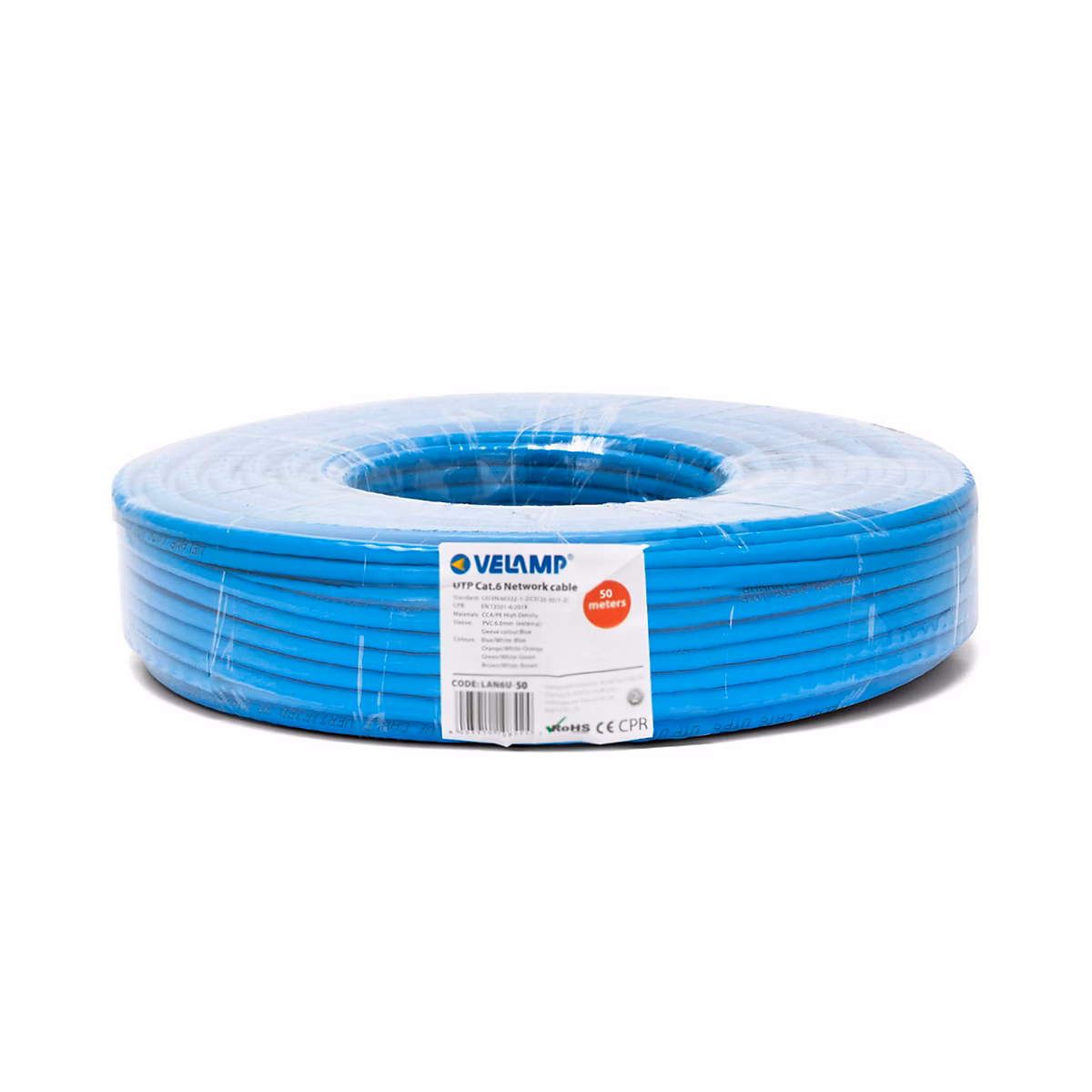 Câble réseau UTP CAT6 50 m en écheveau – Réf. XBBHEELWJ8424237319