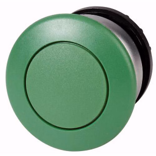 Bouton – poussoir coup de poing vert M22 | DRP | G 22 mm | IP67/IP69 | raccords à vis | 1 pièce