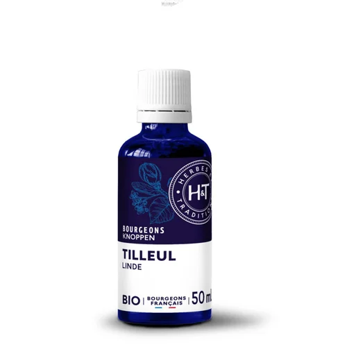 Extérieur utile:Complément alimentaire gemmo macérat tilleul bio Herbes et Traditions - 50 ml