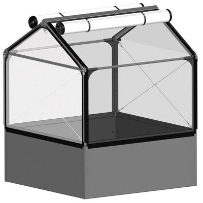 Carré potager premium avec serre Basic air
