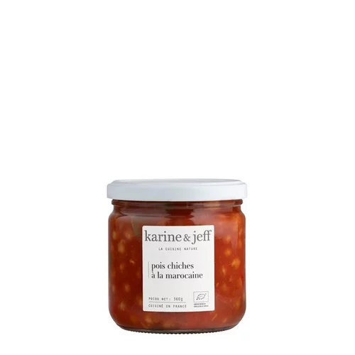 Jardin inspiration：Pois chiches à la marocaine bio 360g