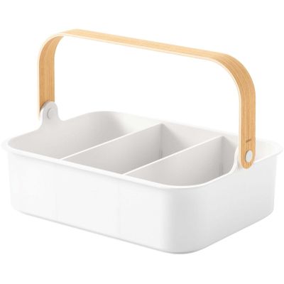 Bac de rangement avec poignée empilable Bellwood (35 x 26 x 13 cm)