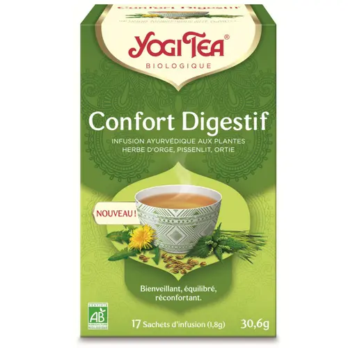 Idée extérieur:Infusion confort digestif Yogi Tea - 17 sachets