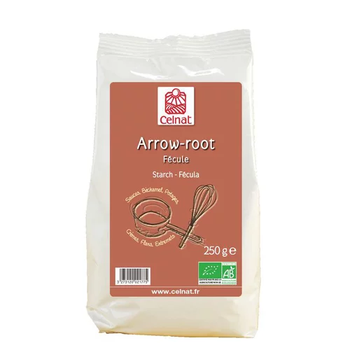 Idéal pour vos extérieurs:Arrow-root bio en sachet 250 g