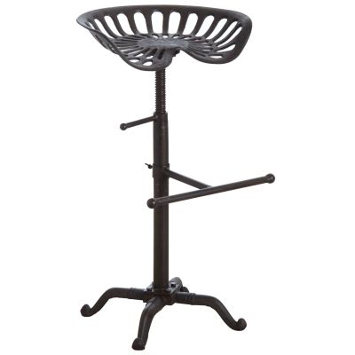 Tabouret haut en fonte