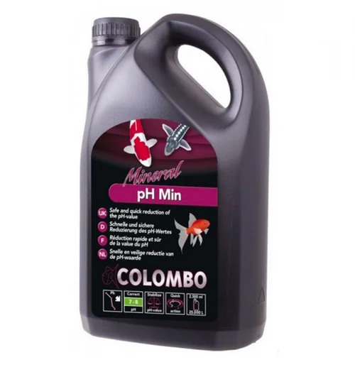 Bien pratique au jardin：Correcteur pH bassin aquatique, COLOMBO BASSIN PH min - Contenance 2.5L