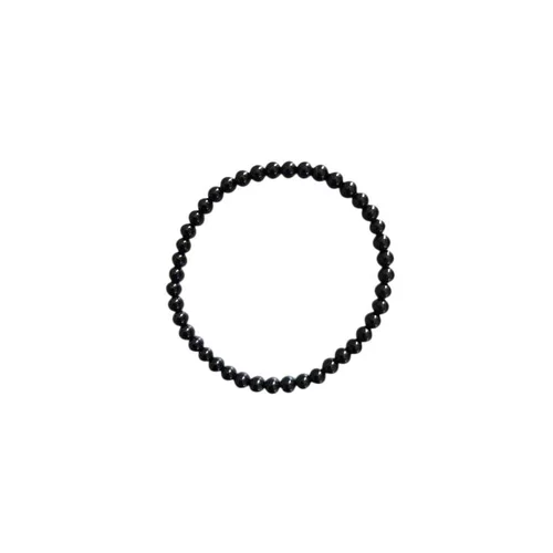 Nature pour le jardin:Bracelet onyx noir 4mm