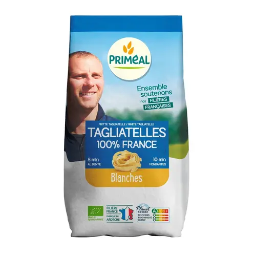 Bien pensé jardin：Tagliatelles bio France Priméal - 250 g