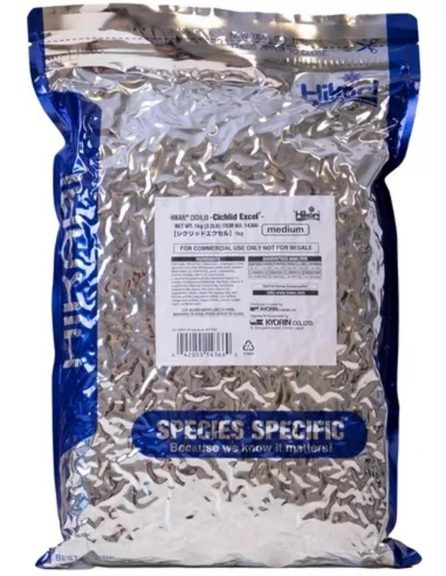Une idée pour le jardin:Nourriture pour poissons cichlid medium, 1kg - HIKARI AQUARIUM - Cichlid Excel