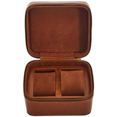 Etui pour montres en polyuréthane Oakland (2 montres)