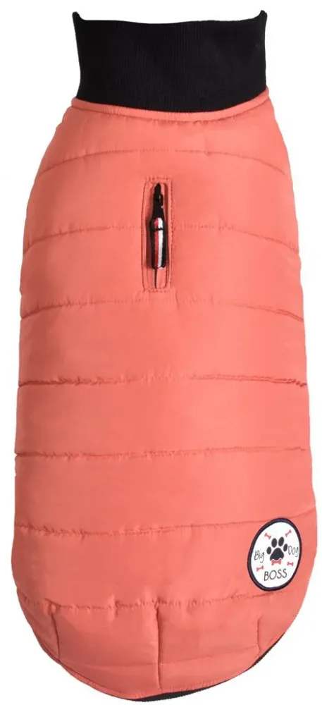 Votre allié au jardin：Manteau de pour chien molosse coloris rose blush Bobby Costaud - 48L