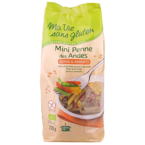 Qualité au jardin:Mini penne des Andes aux 3 céréales - 250 gr