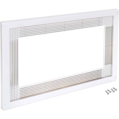 Cadre micro-ondes à encastrer (Blanc)