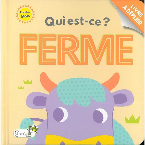 Jardin simple:Qui est-ce ? – la ferme aux éditions Grenouille