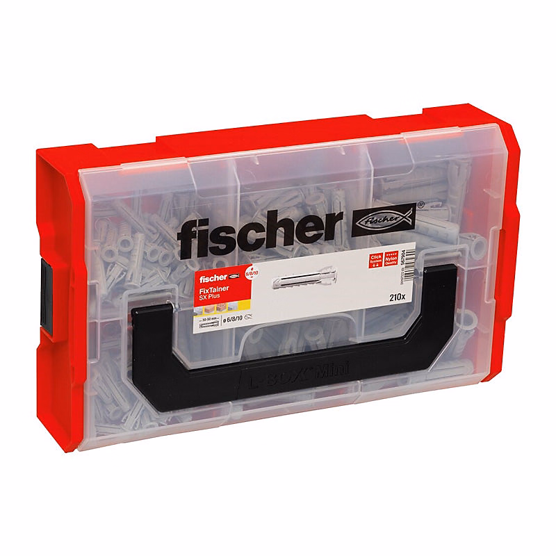 Coffret Fixtainer Chevilles Sx Plus 6 – 8 / 10 Fischer 567904 Sans Vis