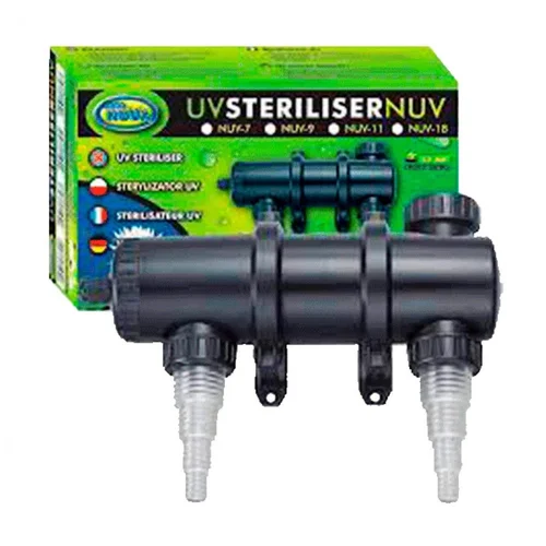 À adopter pour l’extérieur：Filtre UV steriliser 9W pour bassin spécifique - AQUA NOVA BASSIN - modèle standard