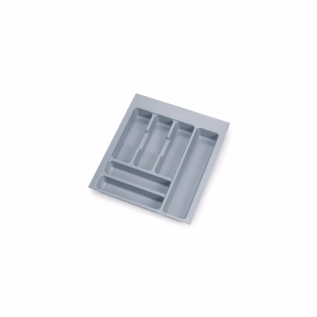 Emuca Range-couverts Optima pour tiroir universel – module 450mm, Plastique, Gris