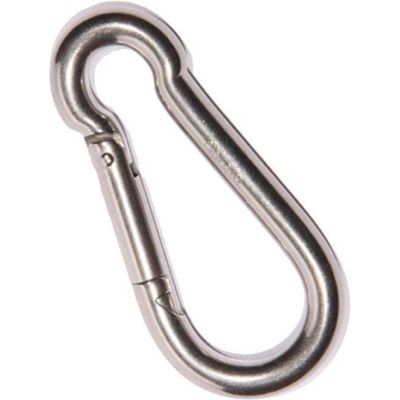 Mousqueton en inox pour voile d'ombrage