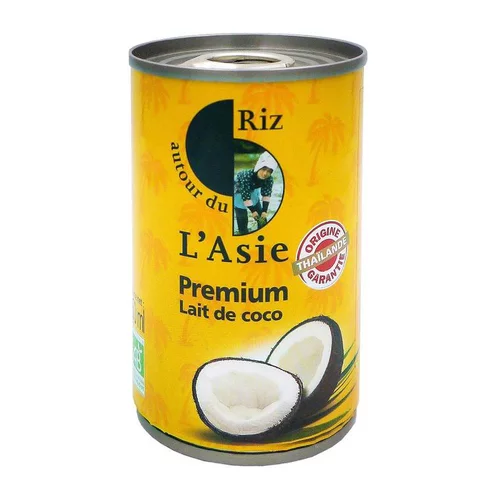Pour transformer vos extérieurs:Lait de coco 17% MG bio 160ml