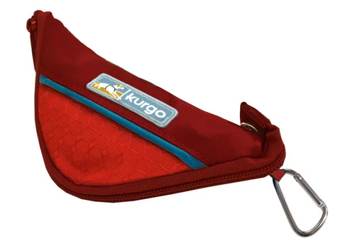 Pratique jardin:Abreuvoir de voyage pour chien coloris rouge Kurgo Zippy - 1,4 L