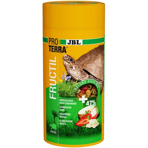 Essentiel nature：Aliment aux fruits pour tortues terrestres JBL Proterra Fructil - 1 L