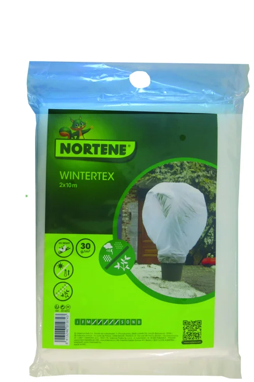 Déco au jardin:Voile d'hivernage blanc Nortene Wintertex - 2 x 10 m