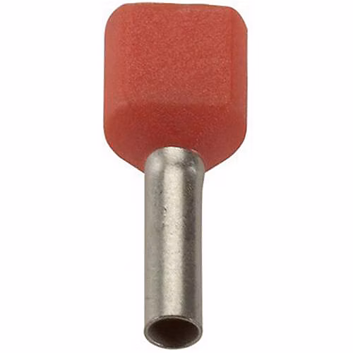 Embout double d'extrémité de câble TWIN 2 × 0 – 5 mm² LAPP AHI-TWIN 61801999, blanc