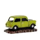 Jardin pour tous：Décoration pour aquarium coloris vert Voiture Vintage Britannique Aqua Della - 12 x 6,5 x 5,5 cm