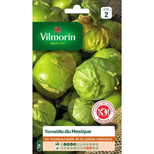Adapté au jardin：Graines de tomatillo du Mexique Vilmorin - graines à semer