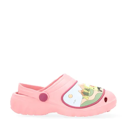 Le compagnon du jardin:Sabot Road Trip enfant coloris rose en caoutchouc synthétique EVA Blackfox - pointure 28/29