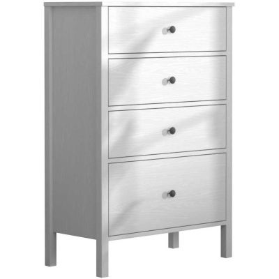 Commode en aggloméré Frannie (Modèle 2 : 77 x 40 x 115 cm)