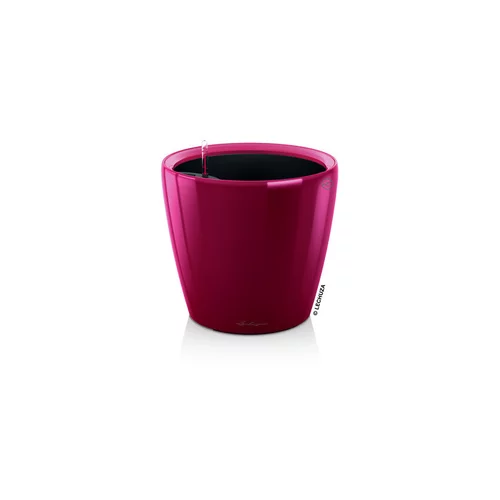 Extérieur sélection：Pot à réserve d'eau Classico Rouge scarlet Ø.21 x H.20 cm