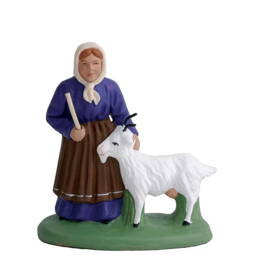 Côté jardin：Femme à la chèvre 7 cm