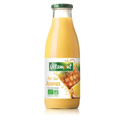Jardin accessoire:Jus d’ananas bio 75 cl