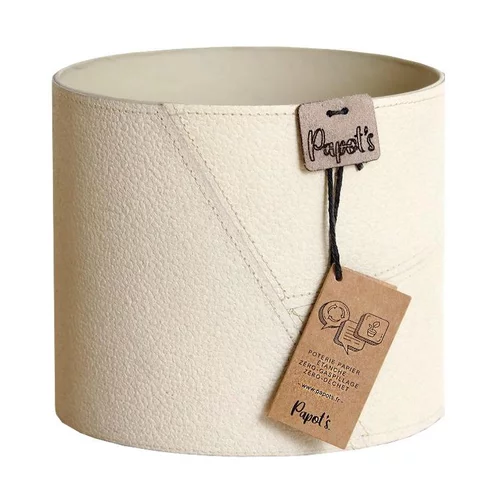 Pour organiser vos extérieurs：Cache-pot crème Papot's Vintage - Ø 18 cm