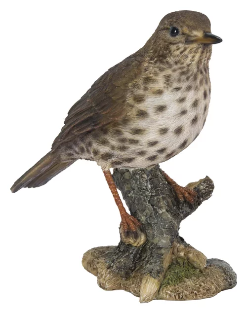 Pour mieux équiper vos extérieurs：Grive en résine marron Riviera - 17 cm