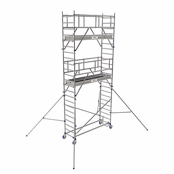Echafaudage roulant 2 plateaux | Hauteur de travail max 6.85m – 26403750