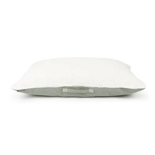 Pour vos jardins：Couchage pour chien coloris vert coussin Scruffs Eco Eden - Taille M 80 x 60 cm