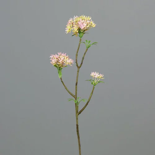 Pour tous les jours：Branche artificielle de Bouvardia blanc rose - 54 cm