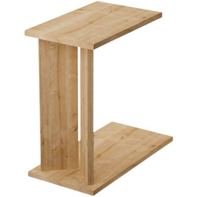Table d'appoint en aggloméré Lun (Chêne)