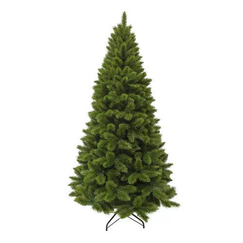 Pour profiter pleinement du jardin:Sapin de Noël artificiel coloris vert Camden Slim - 215 cm